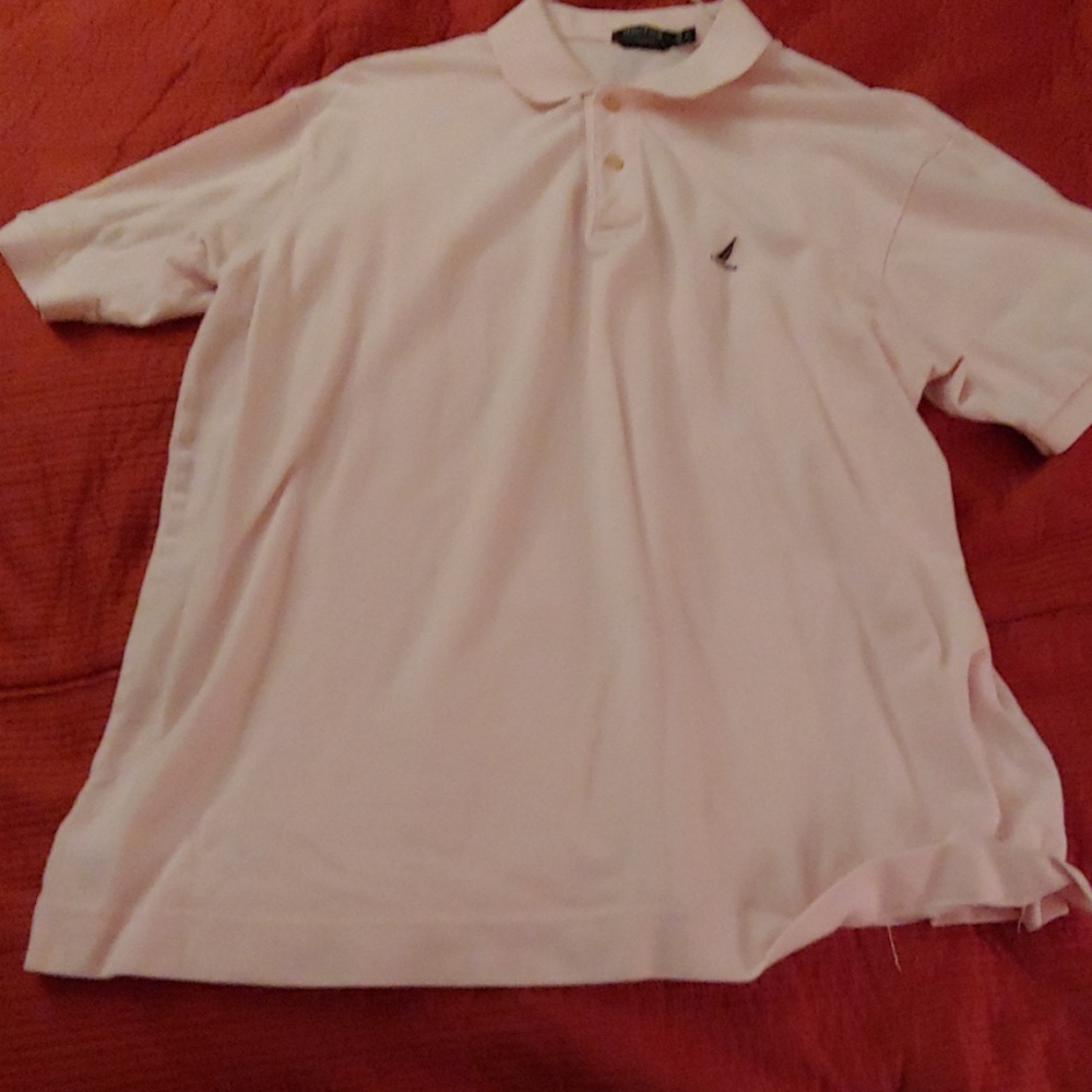Nautica shirt sleeve classic fit deck polo